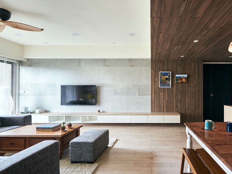 綿陽海珀瀾山別墅裝修設計效果圖_簡約風格家庭裝修設計圖片